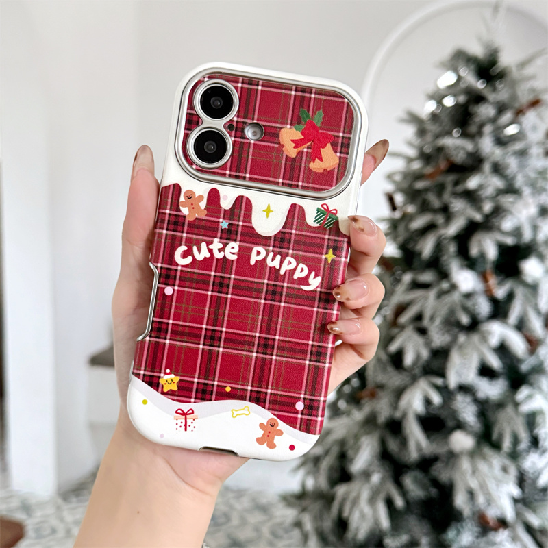 Christmas Plaid Dachshund High-end Crossbody Clip - Image 6