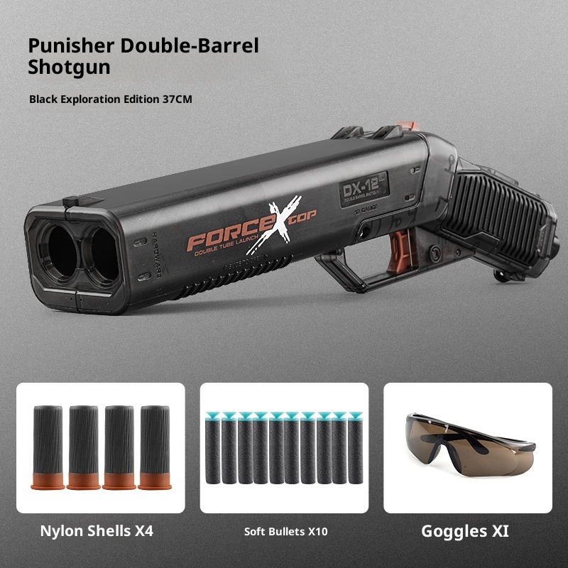 Fusil jouet S686 double canon — réplique pour enfant 4