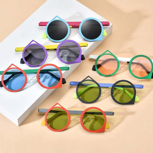 Irregular Water Drop Niche Good Driving Glasses