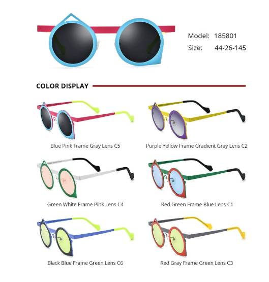 Irregular Water Drop Niche Good Driving Glasses