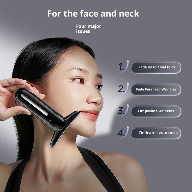 Multifunctional Hot Compress Vibration Massager For Removing Neck Wrinkles