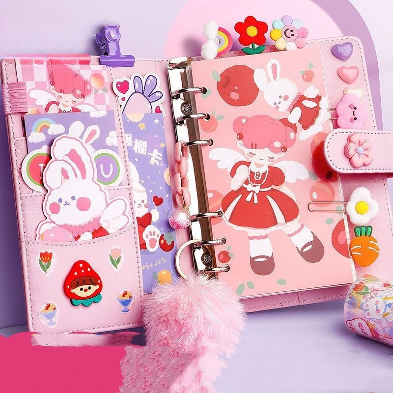Hand Account Book Set Tool Cute Style Notebook 4