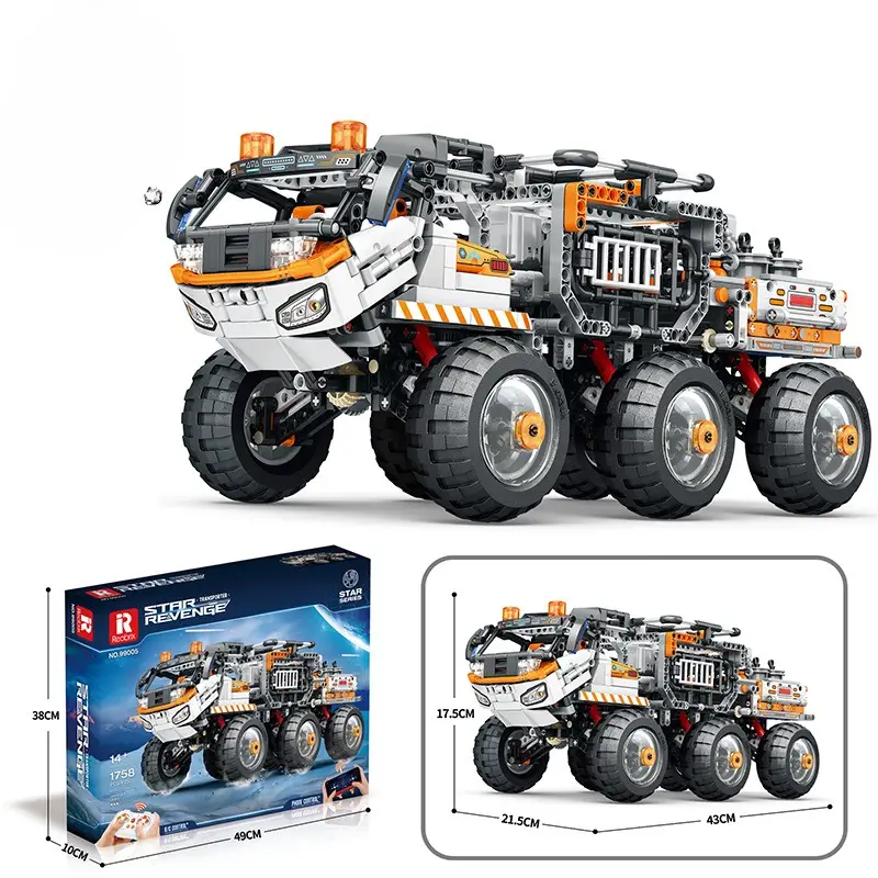 Series Remote Control Aviation Vehicle Educational Assembly Toy