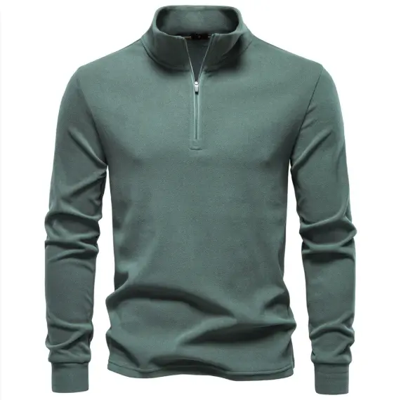 Men's Knitwear Top Half Zipper