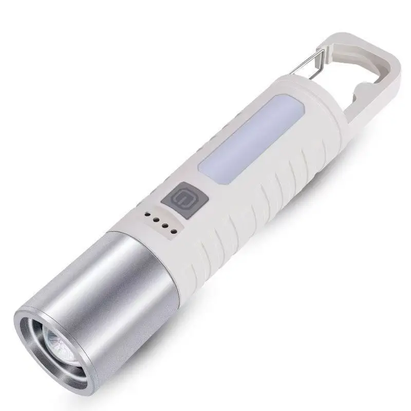 High-power Flashlight Outdoor Telescopic Zoom Portable