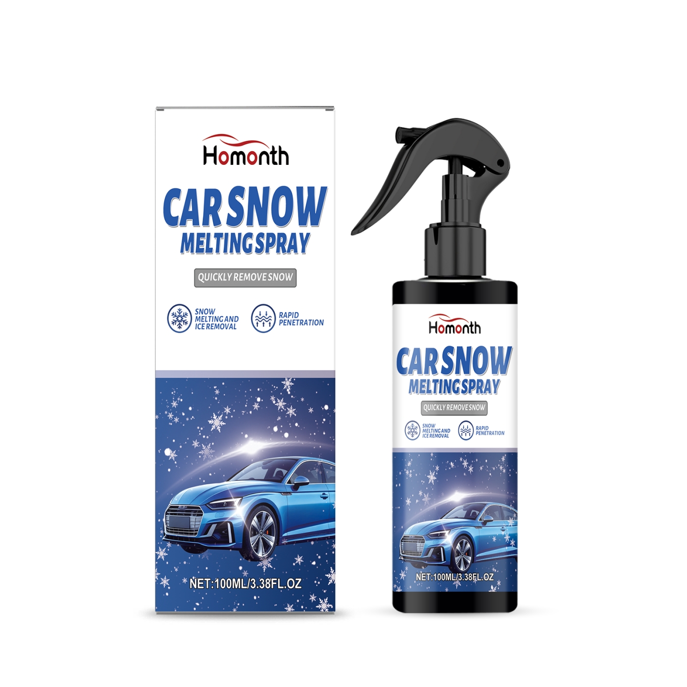 Car Snow Melting Spray