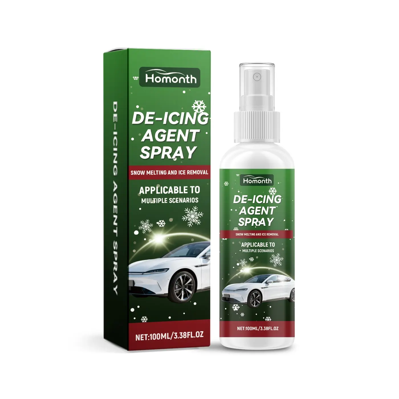 Automobile Deicing Spray