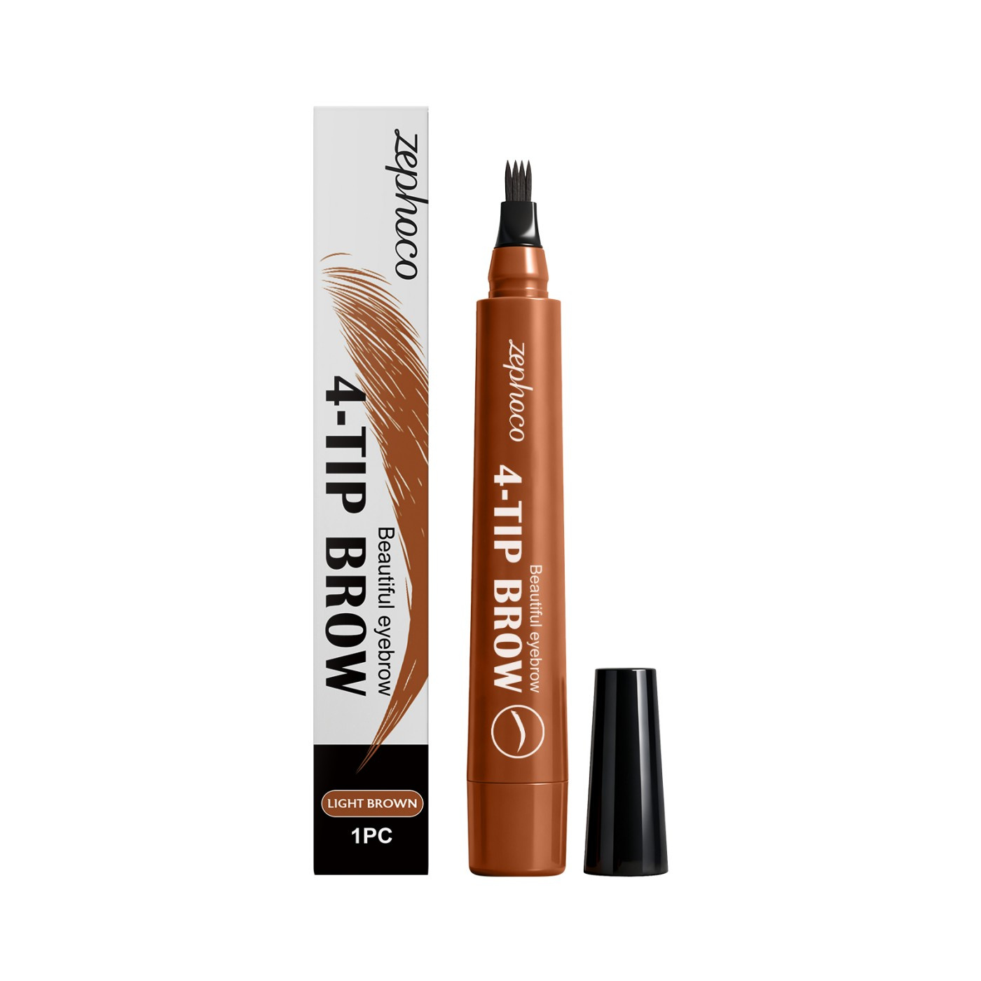 Four-fork Waterproof Eyebrow Pencil 4