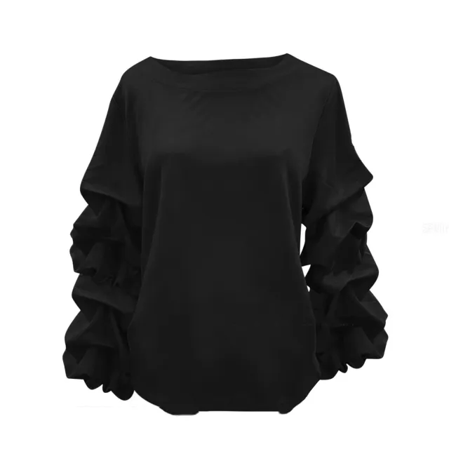 Pleated Fashion Niche Design Sense Top For Women Black - Shop at LoveMi