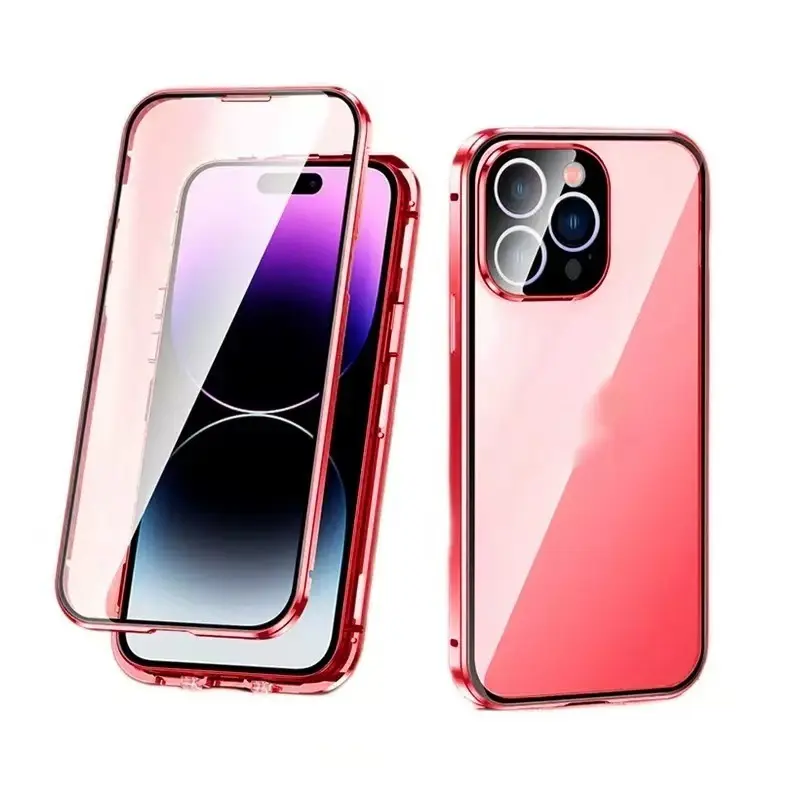 Applicable Magneto Dual-sided Glass Phone Case