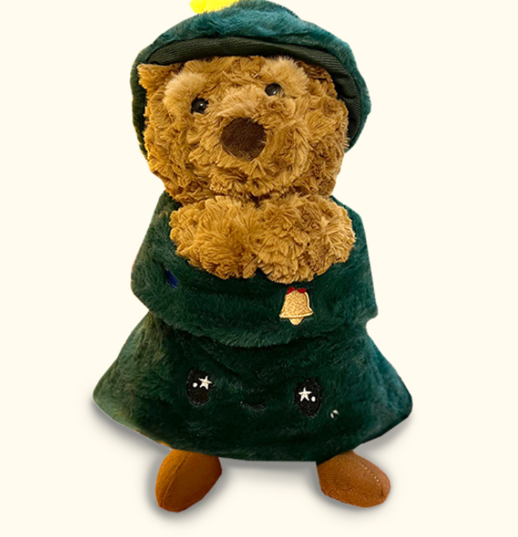Peluche de Noël teckel et loutre — Collection Wish 25 cm 10