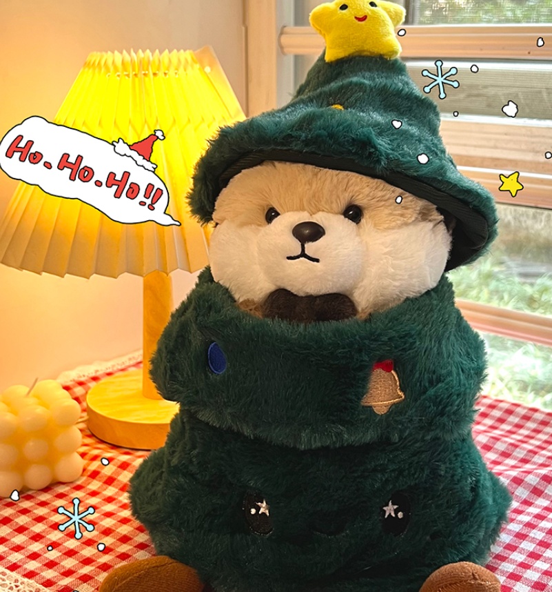Peluche de Noël teckel et loutre — Collection Wish 25 cm 13