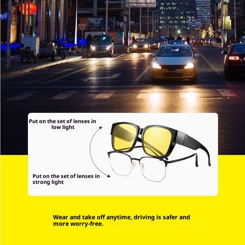 Night Vision Glasses For Driving At Night To Prevent High Beams