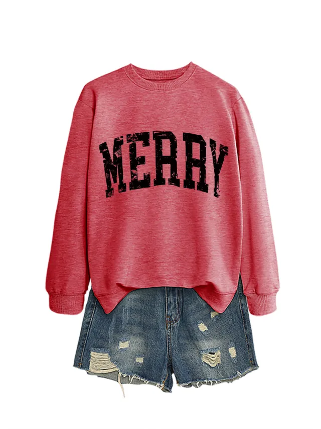 Letter Autumn And Winter Sweater Girl Black - Shop at LoveMi