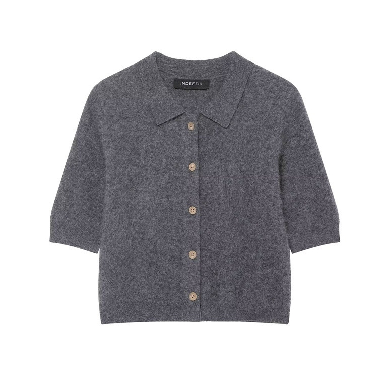 Female European And American Style Fashionable Simple Short Sleeved Shirt