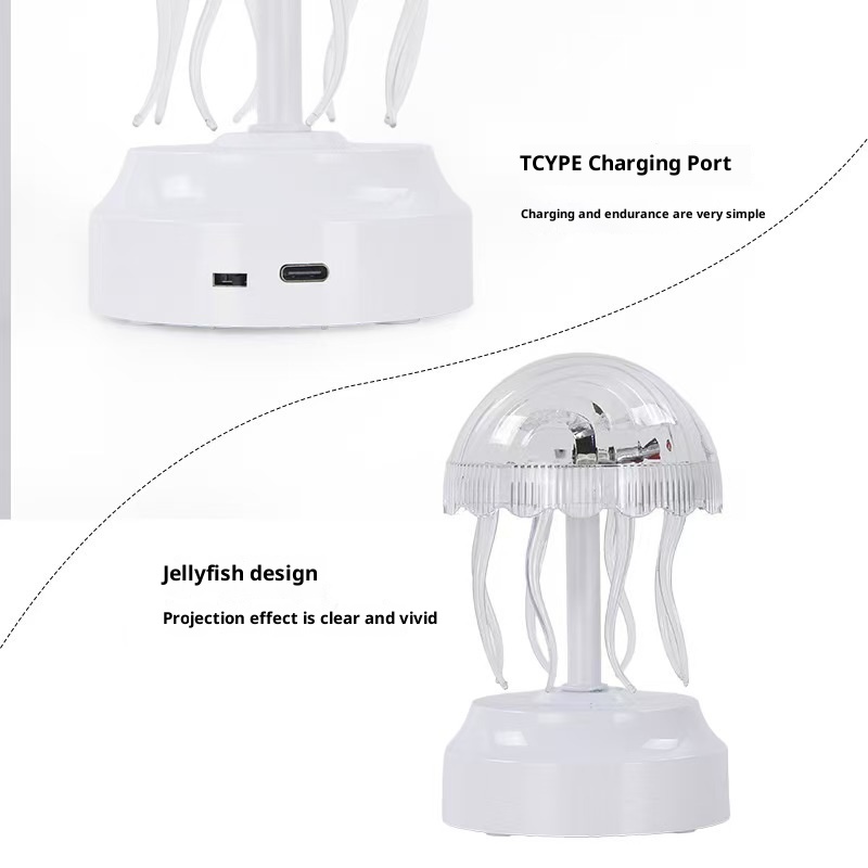 Jellyfish Atmosphere Night Light Colorful Creative Mood Light - Image 3
