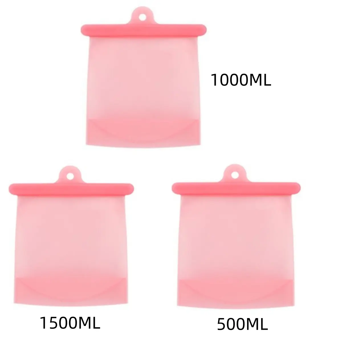 Silicone fresh-keeping bag
