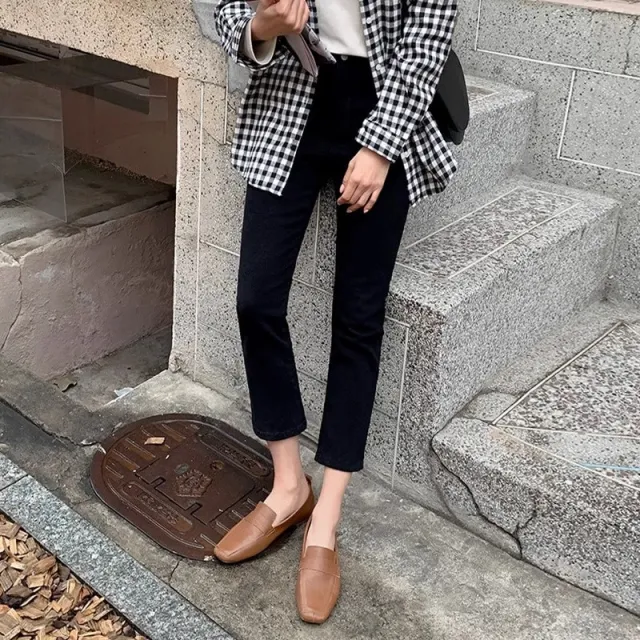 Light Business Slim fit Straight Trousers Spring And Autumn Long Pants 2 - Shop at LoveMi