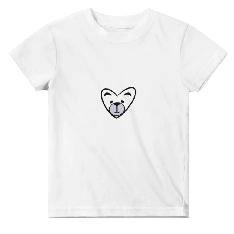 Printed Solid Color Loose Casual Short Sleeve