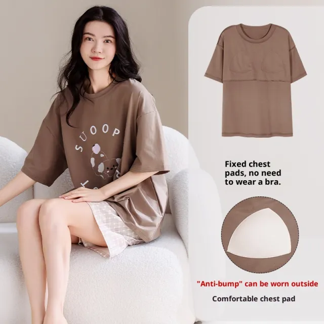 Cute Cartoon Homewear Set For Outwear Lmh6611 Style Xxxl - Shop at LoveMi