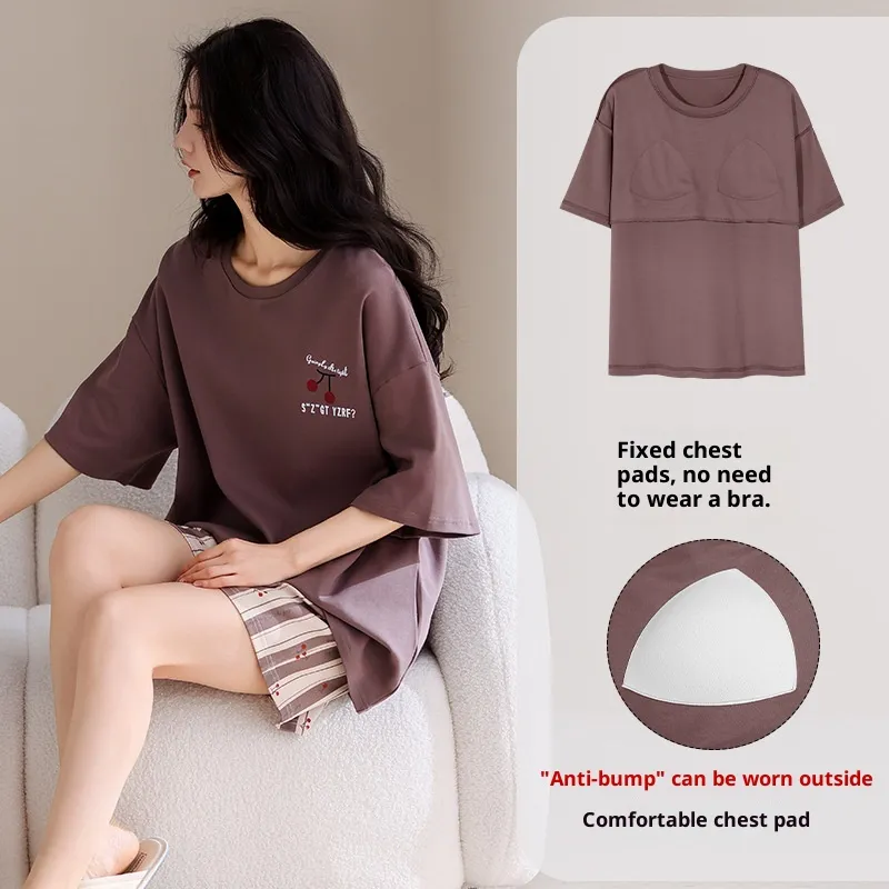 Cute Cartoon Homewear Set For Outwear - Lmh6610 Style-Xxxl