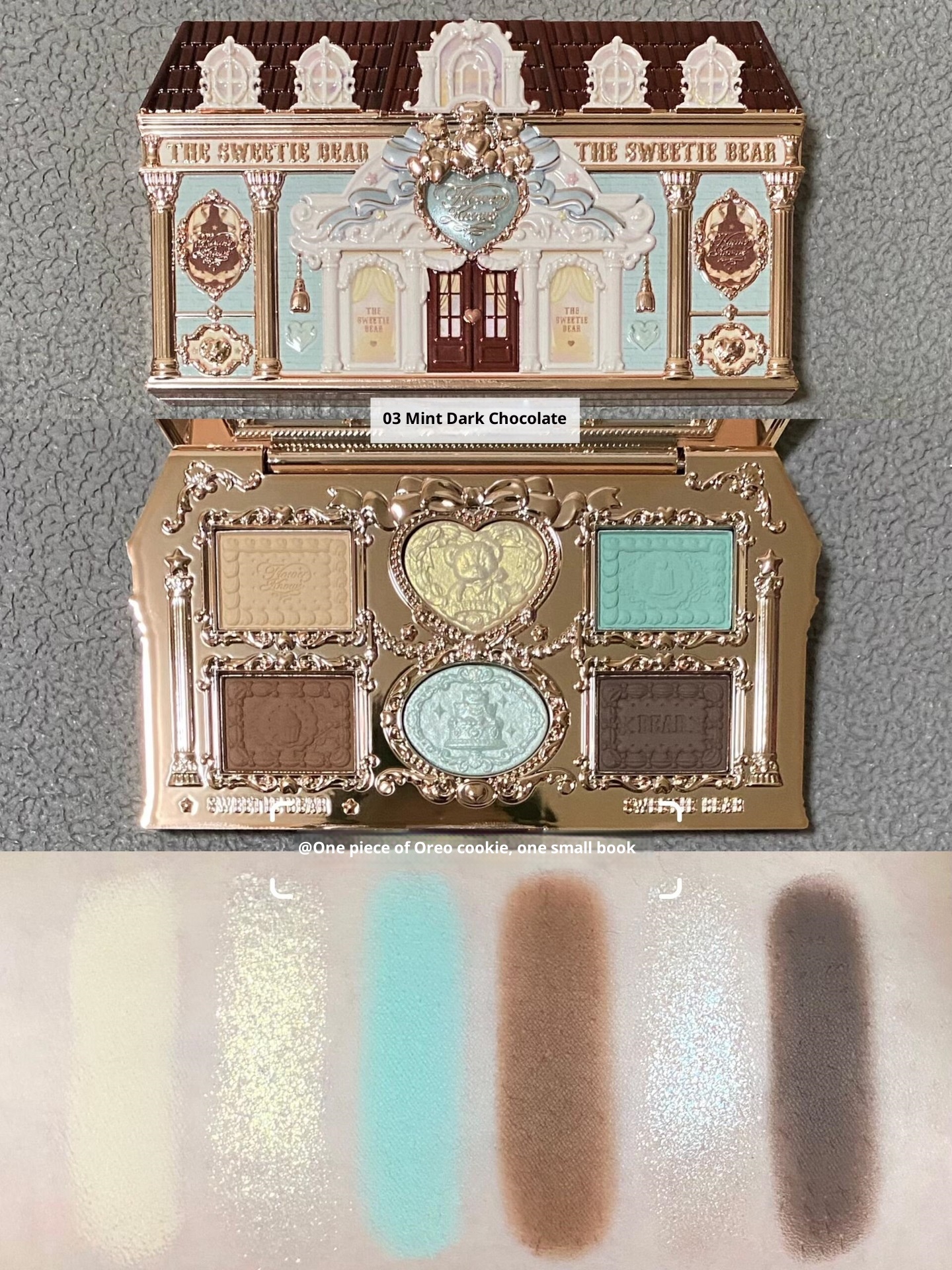 Sweetheart Bear Eyeshadow Palette Matte Shimmer Easy To Use 5