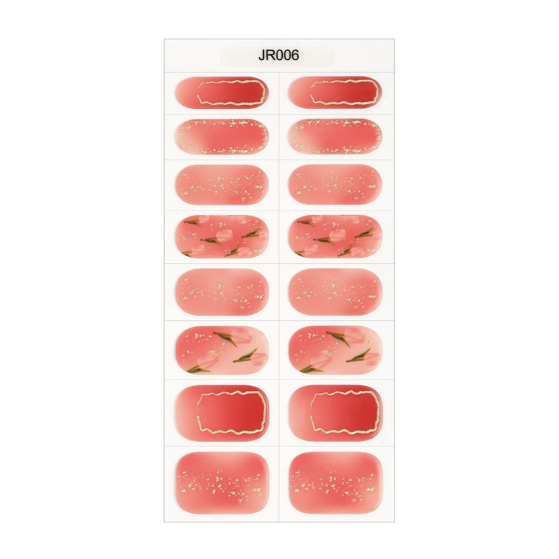 Semi-cured Gel UV Waterproof Stickers