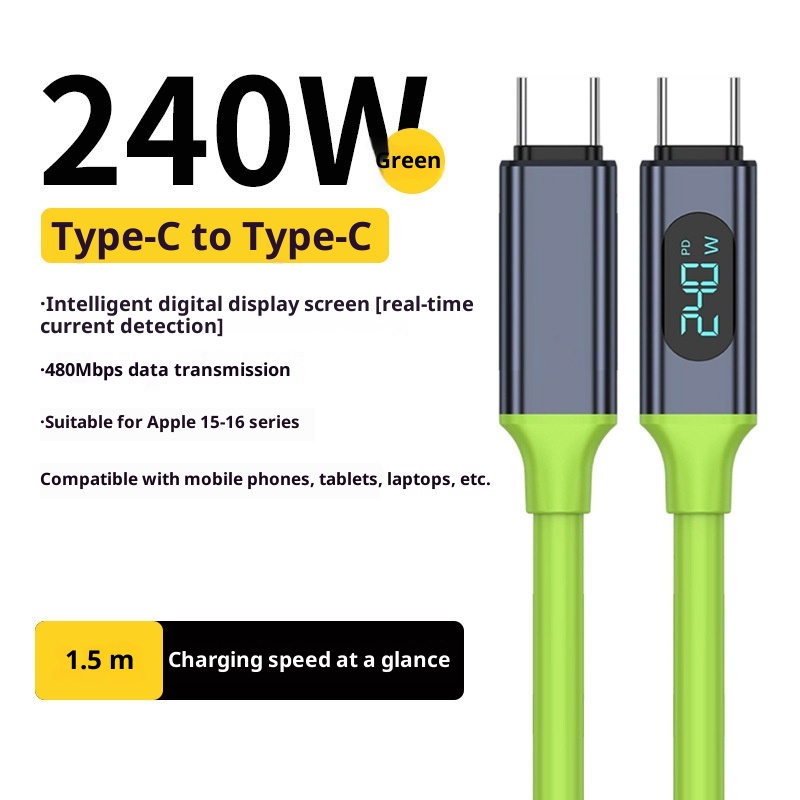 Fast Charging Data Cable With Intelligent Digital Display - Image 3