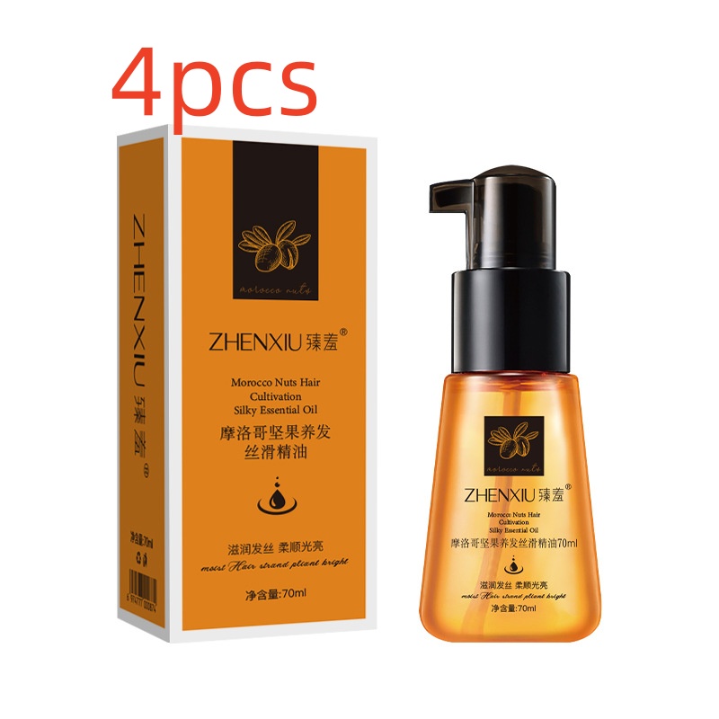 Moroccan Argan Hair Oil Forand Smooth Hair 7