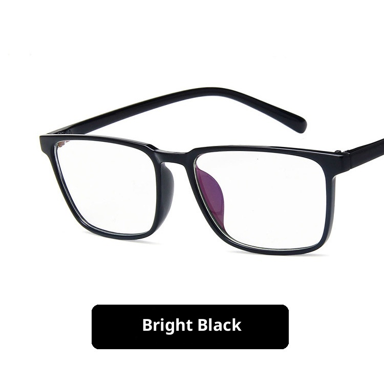 Fashion Square Frame Flat Glasses - Image 5