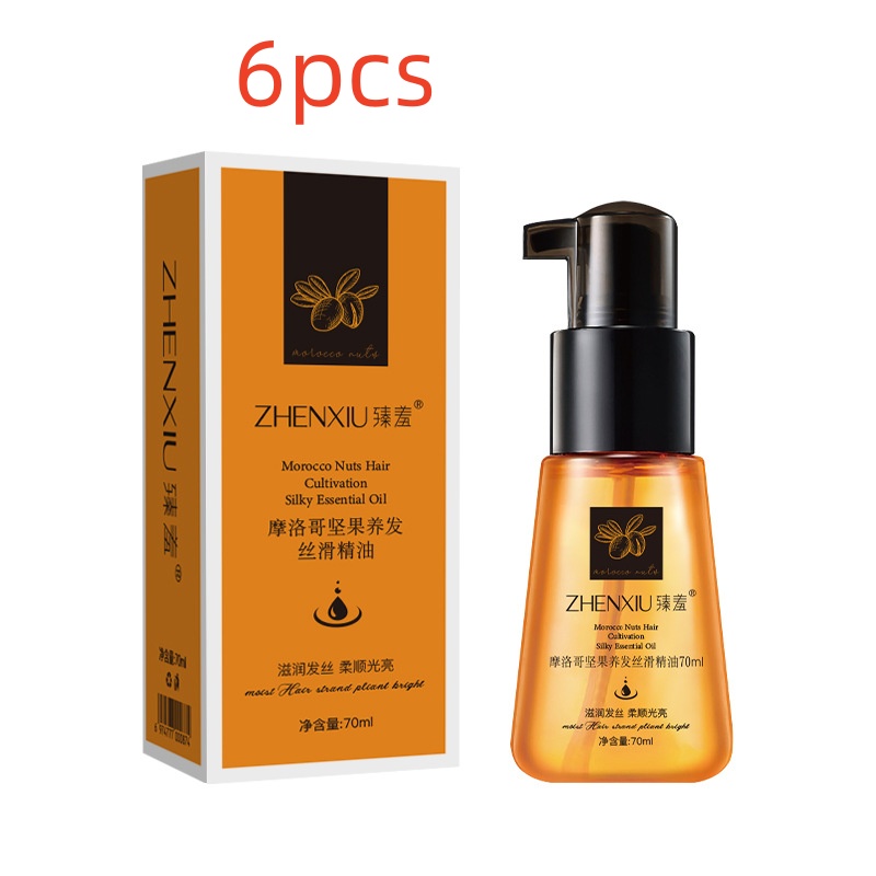 Moroccan Argan Hair Oil Forand Smooth Hair 8