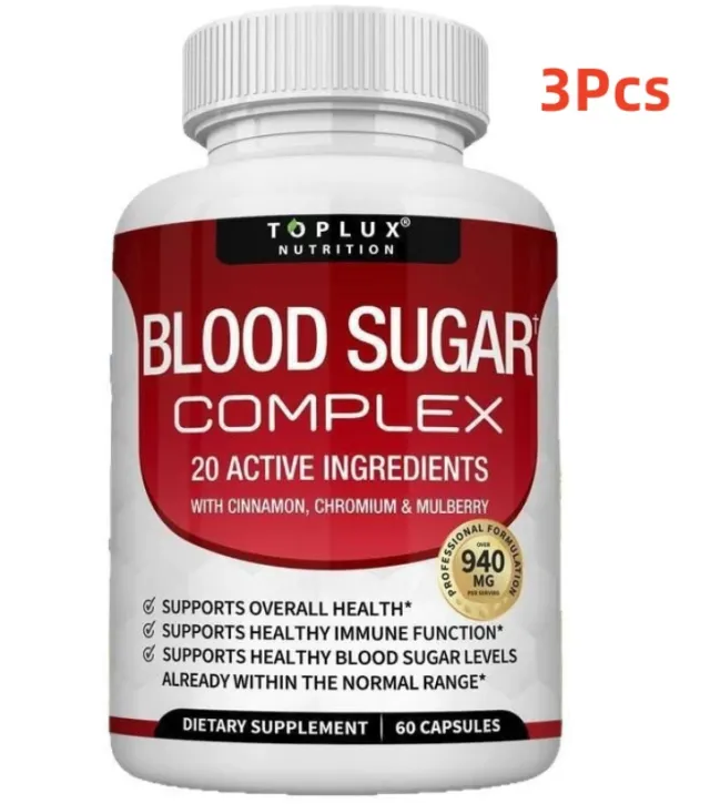 Hard Capsules Of Blood Glucose Complex 3Pcs - Shop at LoveMi