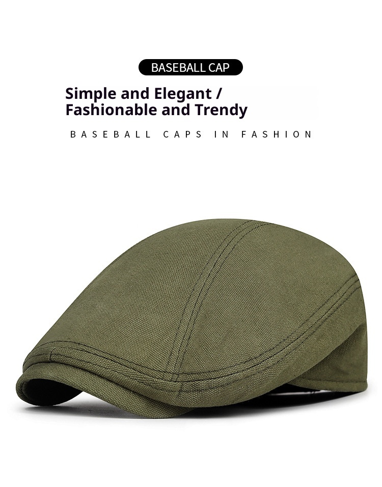 Retro British Canvas Beret Solid Color Minimalist 16 c57f6bba 3124 4111 867a 27867b237957 trans