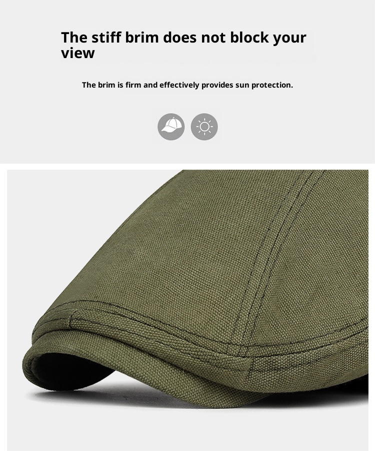 Retro British Canvas Beret Solid Color Minimalist 8 cb1b0632 911a 4ff5 a892 d773575d16b2 trans