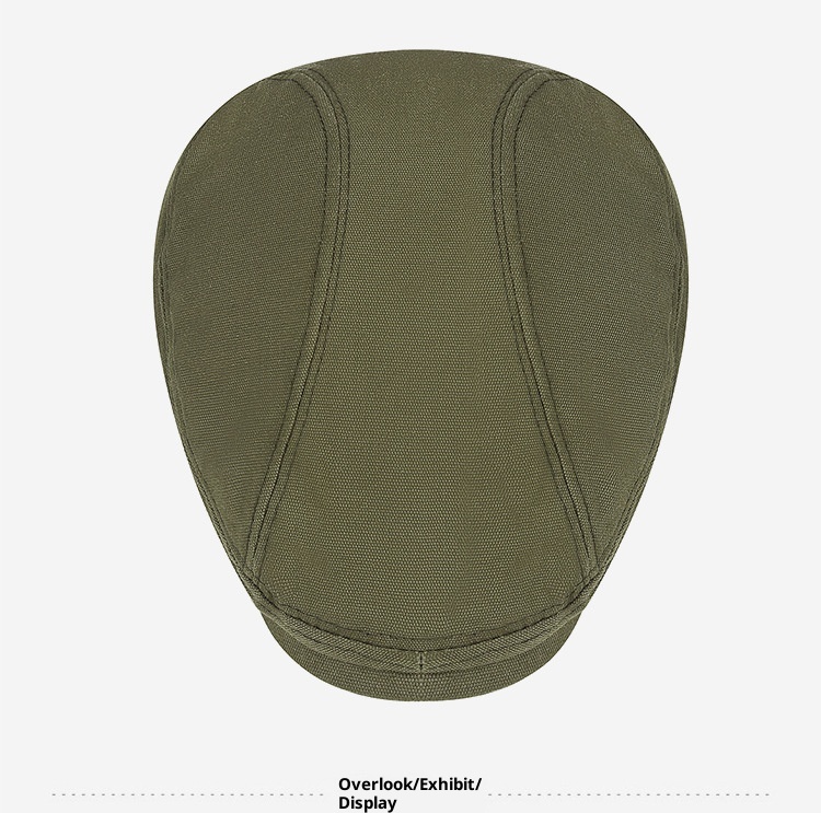 Retro British Canvas Beret Solid Color Minimalist 11 f2c2e844 3d9c 48e3 8652 760afac0dac9 trans