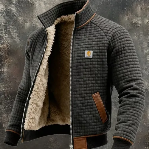 Trendy Independent Station Cotton-padded Jacket