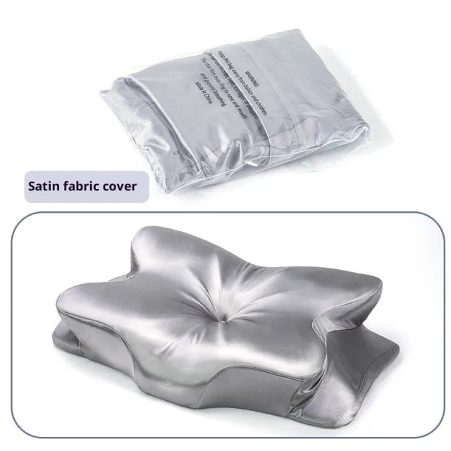 Hotel Simple Slow Rebound Memory Pillowcase Satin High Pillow - Shop at LoveMi