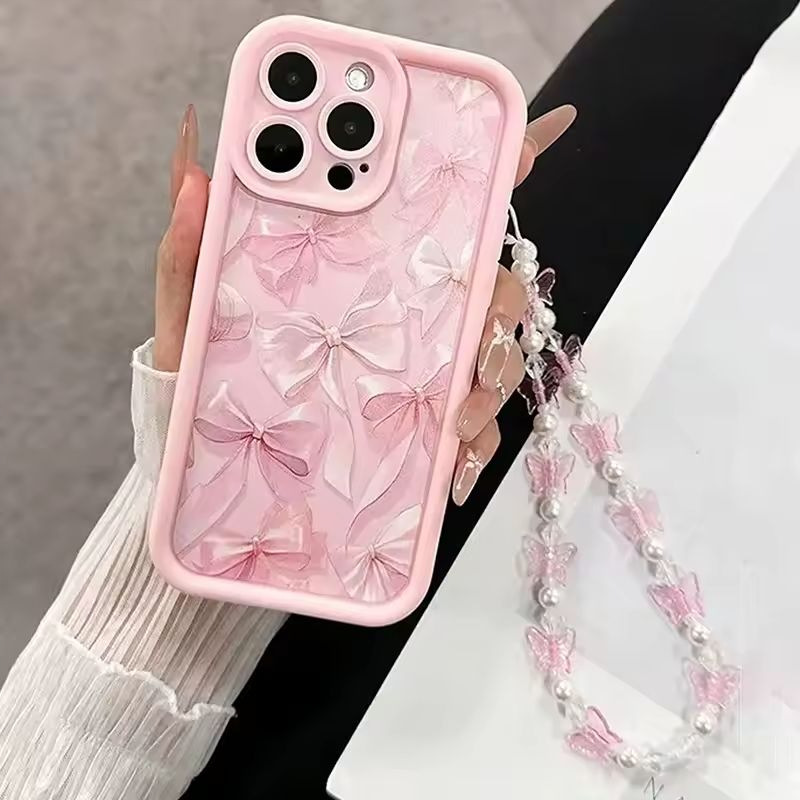 Creative Versatile Casual Bow Silicone Phone Case