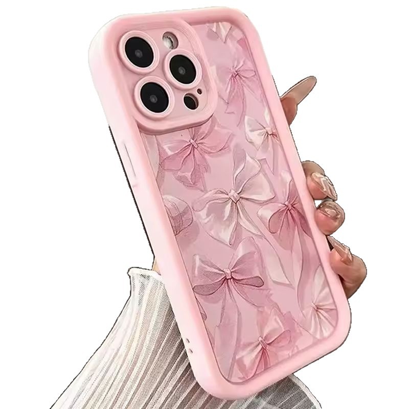 Creative Versatile Casual Bow Silicone Phone Case - Image 3