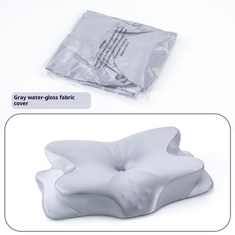 Medium High Pillow In Gray