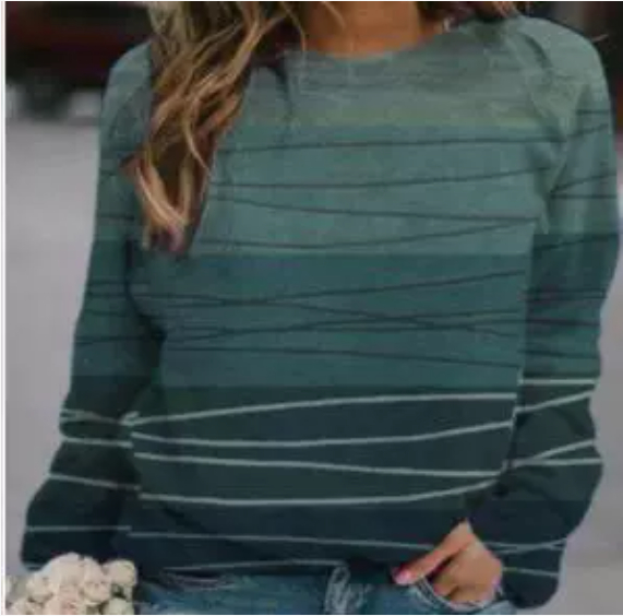 Rendering women's long sleeved round neck sweater Style 15 2Xl - Shop at LoveMi