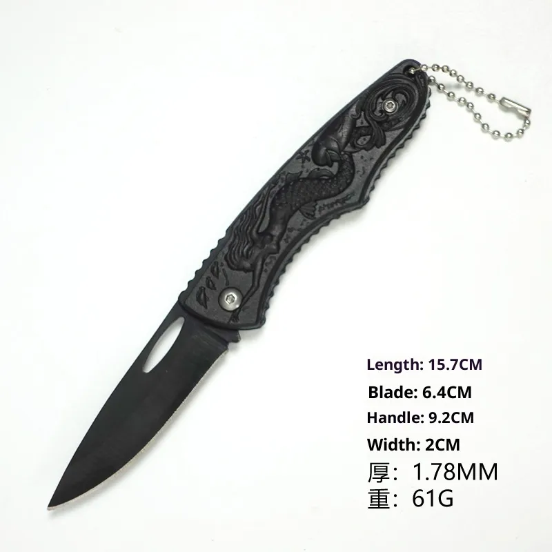 Folding Knife Outdoor High Hardness Camping - Mermaid