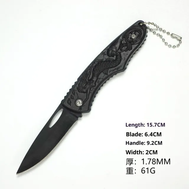 Folding Knife Outdoor High Hardness Camping Mermaid - Shop at LoveMi
