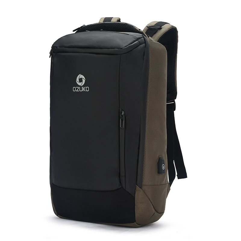 OZUKO Men’s Custom Travelling Backpack | Business Laptop Bag & School Backpack