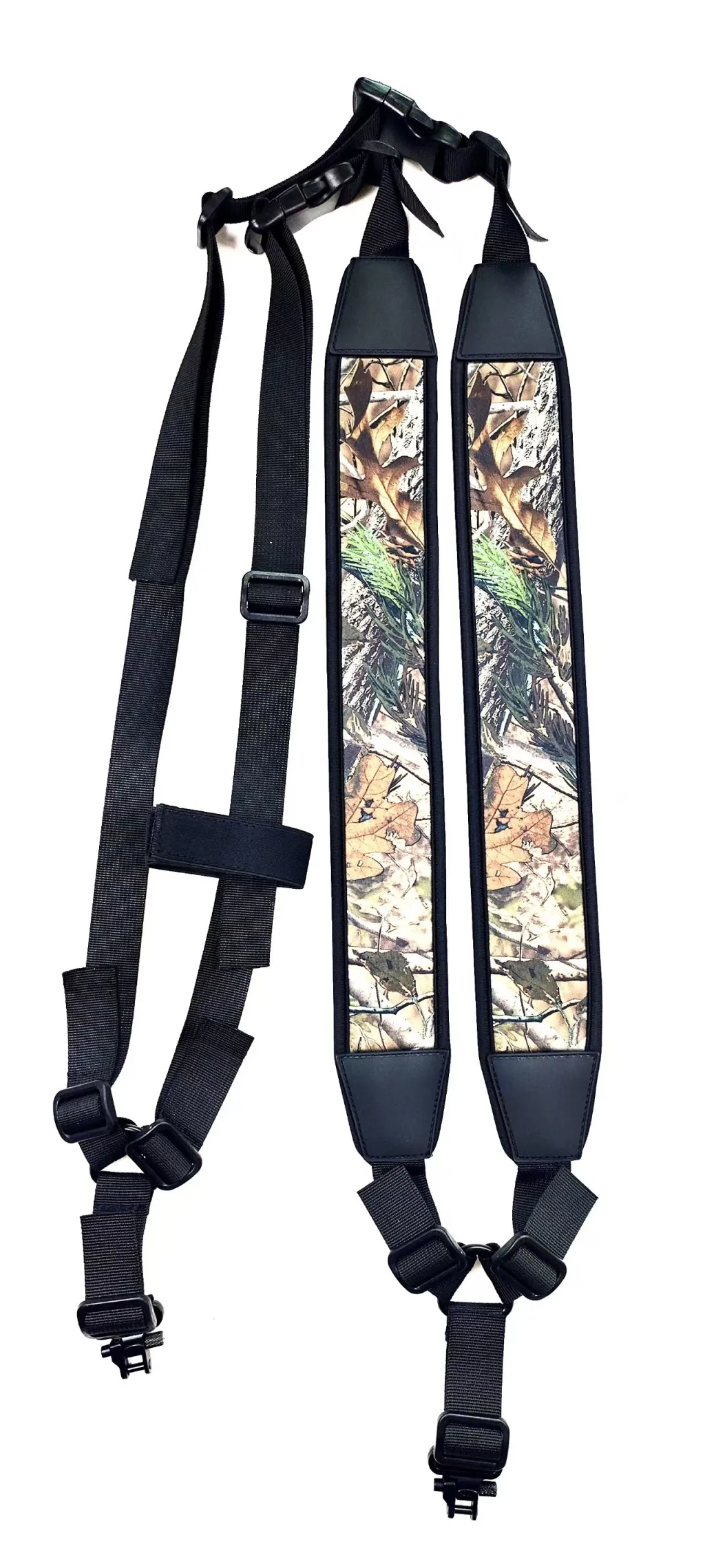 Thickened Shoulder Strap, Comfortable, Wear-resistant, Anti-slip Gun Rope For Outdoor Tactical Use - Black Camouflage Strap