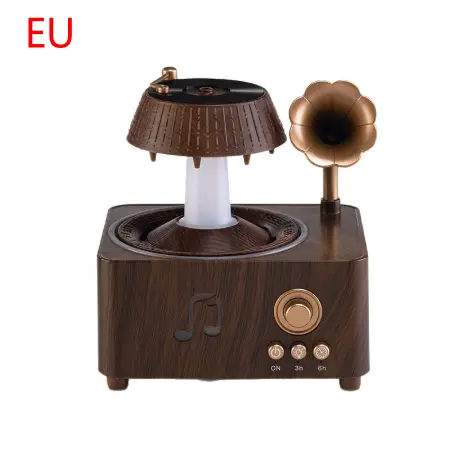 Retro Disc Rotating Raindrop Aromatherapy Machine