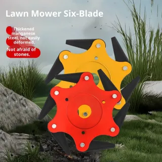 Agricultural Six-leaf Weeder Blade