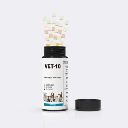 Animal Urine Analysis Test Strip 10 Parameter Urine Ketone Test 10T 50 Tubes - Shop at LoveMi