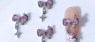Zircon Nail Art Accessories Bow Heart Moon Irregular Multi-category 25
