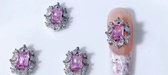 Zircon Nail Art Accessories Bow Heart Moon Irregular Multi-category 18